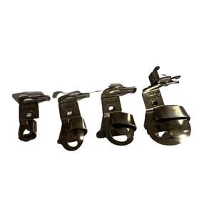 Vintage GREIST SET of 4  Hemming Foot Sewing Machine Attachment